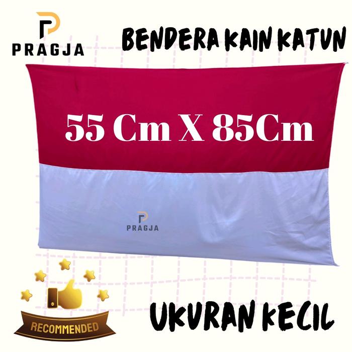 Gambar PRAGJA Bendera merah putih indonesia kain katun premium termurah bahan kain Tali - B. KATUN 90 dari PRAGJA Official Store undefined Tokopedia