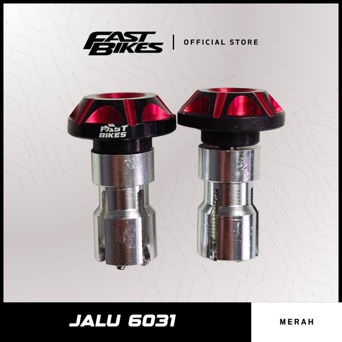 Gambar FASTBIKES - Jalu Stang Variasi Motor 6031 Full CNC Universal Nmax Mio Beat PCX Scoopy Motorcycle - Merah dari Fastbikes Indonesia undefined Tokopedia