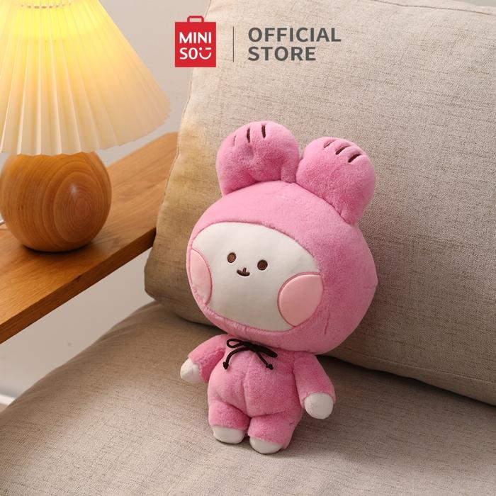 Gambar MINISO TOY - Boneka Kecil Lembut Buat Cewek Kado Lucu Mainan Anak Perempuan Ratora Series 10in Cute Plush Toy - Pink dari Cephastus undefined Tokopedia
