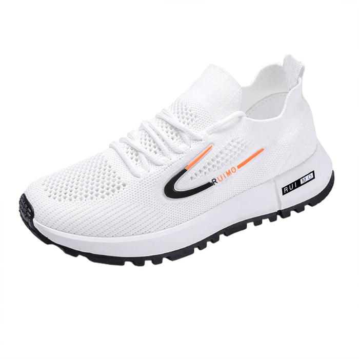 Gambar Ruimo Fashion 993 - Sepatu Sneaker Wanita Korea Style Bahan Premium Import Best Seller Shoes Running Casual Sport - Hitam Orange, 36 dari ruimo888 undefined Tokopedia