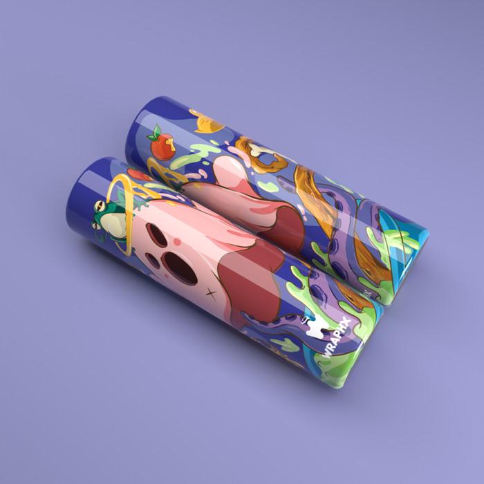 Gambar Wraphx Battery Wrap / 18650 Battery Wrap - 2023 - Ghost dari wraphx.id undefined Tokopedia