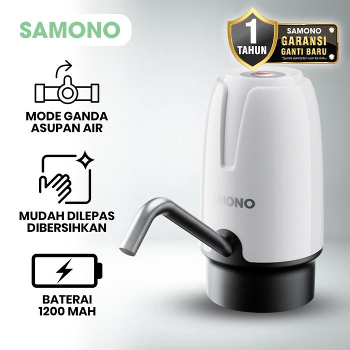 Gambar (BISA COD) Samono Pompa Air Galon Elektrik [SW-EWP01] - SW-EWP01 dari SAMONO Official Store undefined Tokopedia