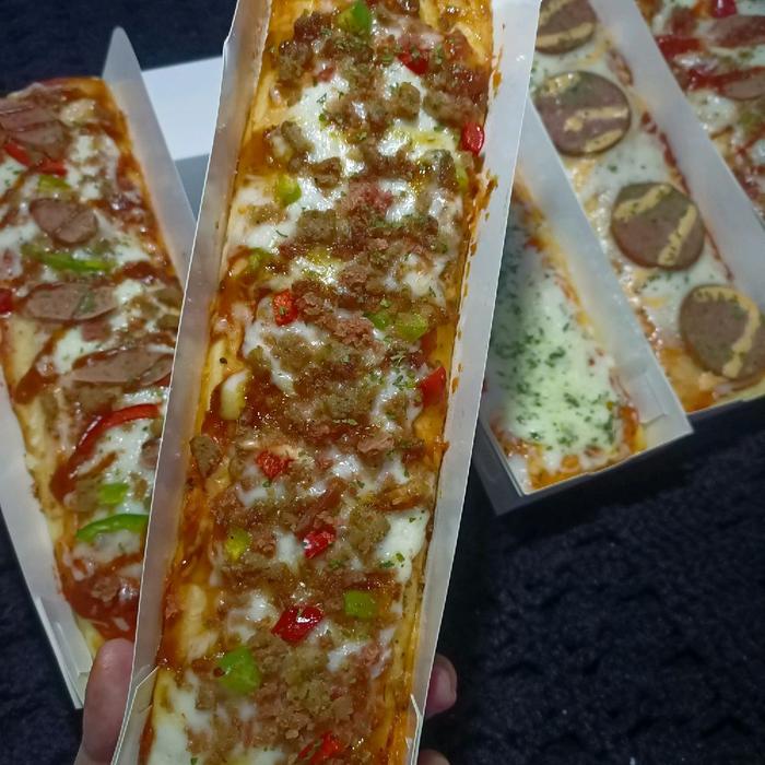 Gambar PAV Korean 25*7 satuan long pizza frozen beku pizza panjang pizza viral pizza kotak - Bulgogi dari PAV FOOD undefined Tokopedia