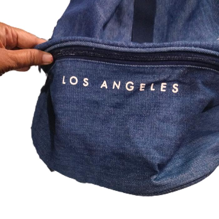Gambar Vintage Guess Los Angeles Jean Denim Bag dari abel ray_NEW undefined Tokopedia