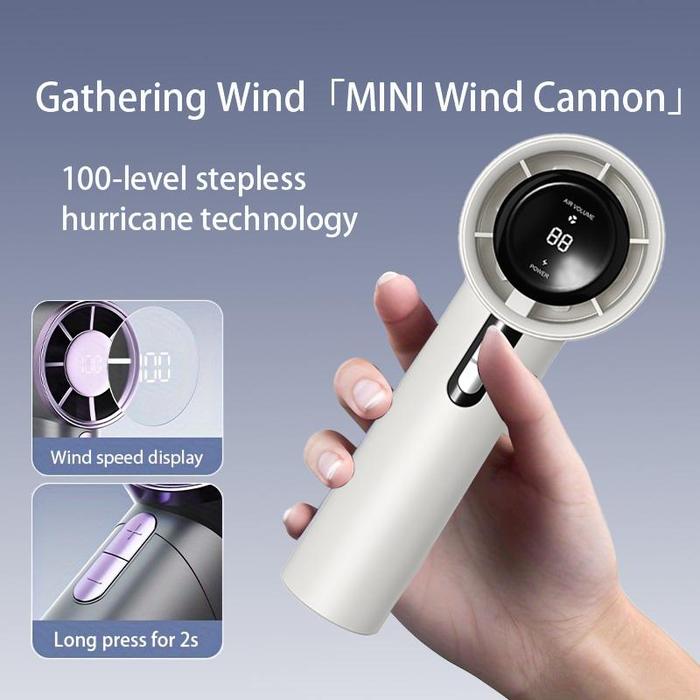 Kipas Mini Turbin Digital