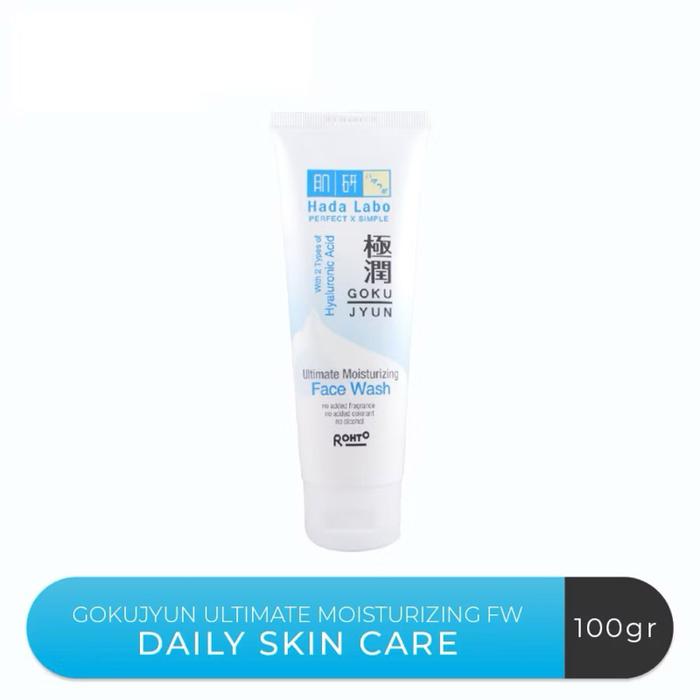 Gambar HADA LABO GOKUJYUN ULTIMATE MOISTURIZING FACEWASH 100gr 50gr / HADALABO FACEWASH / SABUN MUKA - Goku FW 50ml dari hallocantik undefined 5 Tokopedia