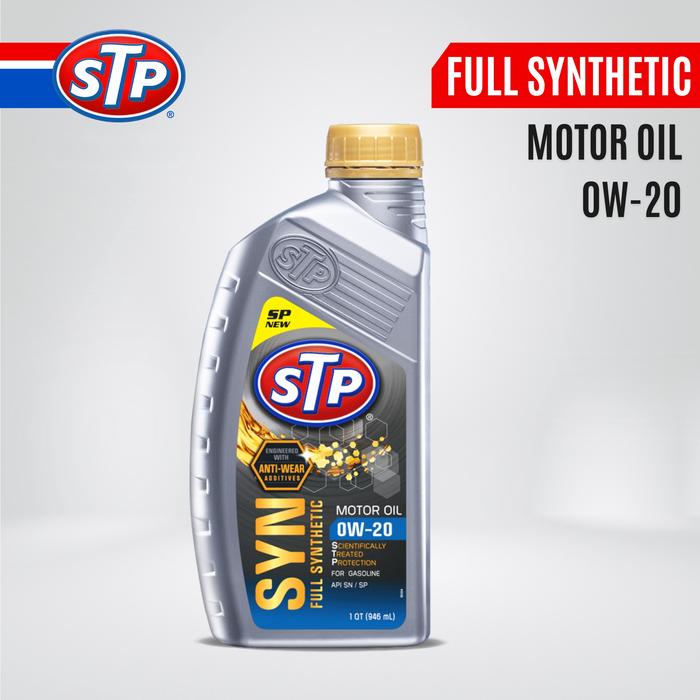 Gambar STP Full Synthetic Motor Oil 0W-20 Oli Mesin Mobil Ful Sintetik 946 ml dari STP undefined Tokopedia