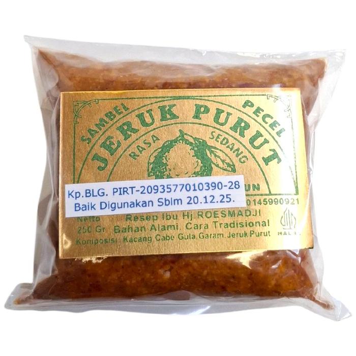 Gambar Sambal Pecel Madiun Siap Makan Bumbu Kacang Sangrai Rasa Sedang - SEDANG 250grm dari Putra Fayel undefined Tokopedia