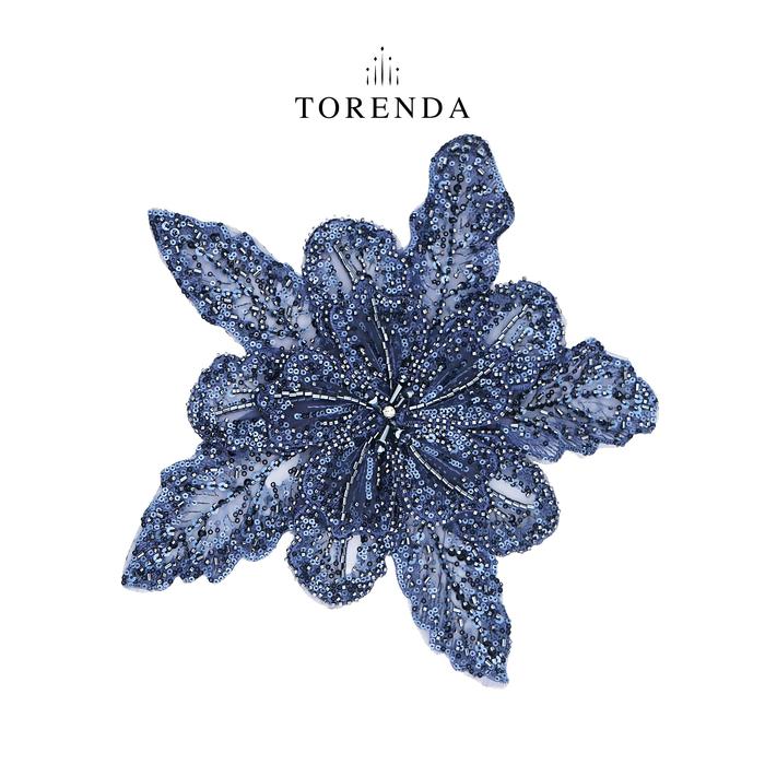 Gambar Torenda Korsace Bunga / Hiasan Corsage / Korsase Rangkai - Varian Warna / PCS - Navy dari Torenda undefined Tokopedia