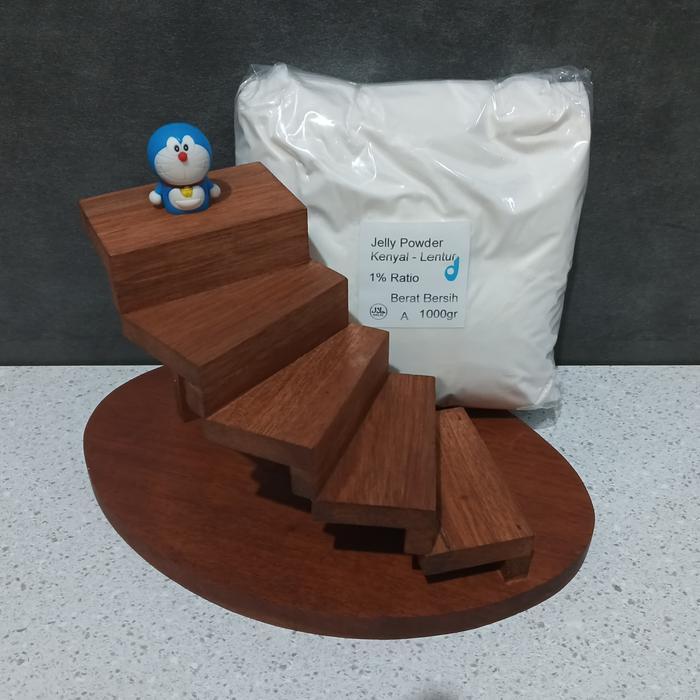 Gambar PLAIN JELLY POWDER 1 KG / BUBUK AGAR-AGAR KONYAKU 1000 GRAM TAWAR - Tipe A dari qonikbusa undefined Tokopedia