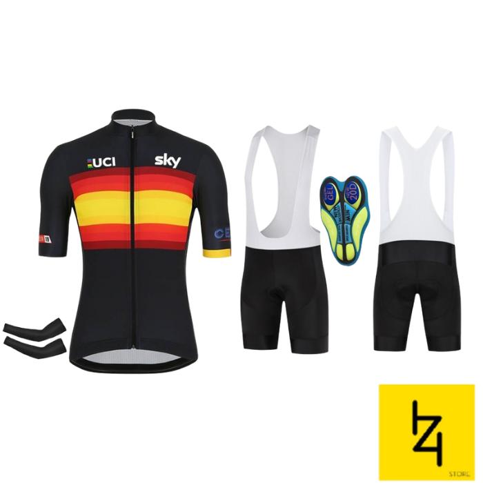 Gambar Baju jersey set setelan olahraga sepeda rb roadbike 3xl 3l xxxl unisex pria wanita celana bib short padding gel premium nyaman empuk pendek - 1, 3XL dari IZIcellYkNEW undefined Tokopedia
