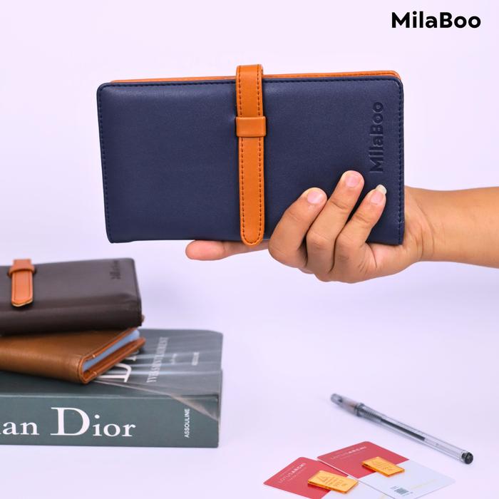 Gambar MilaBoo - Dompet Logam Mulia Emas Antam Kartu Tempat Penyimpanan Emas LM 96 Slot - Navy dari MilaBoo Store undefined Tokopedia