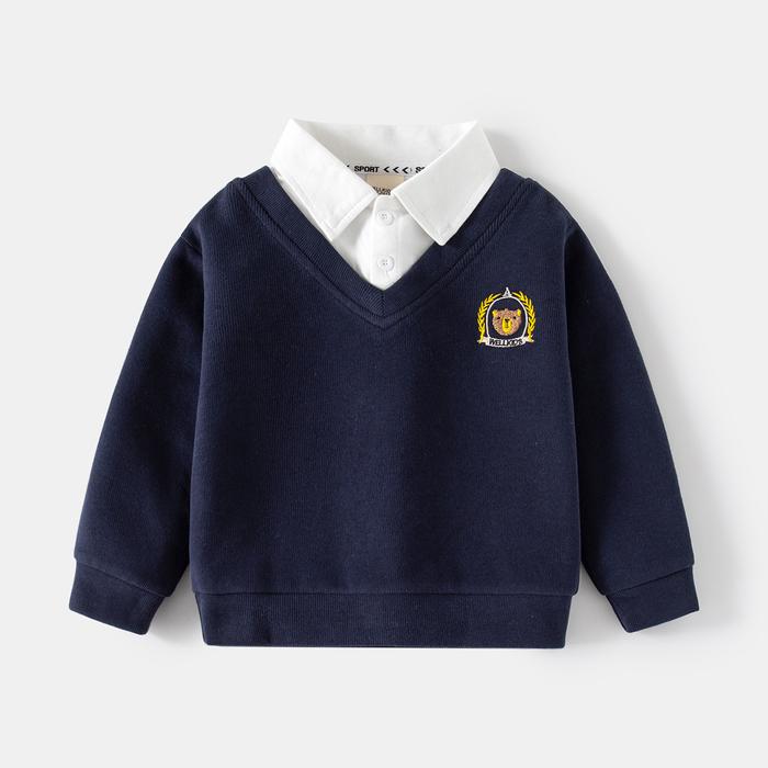 Gambar MaruKids - Oxford Sweater | Sweater anak laki-laki 1-8 tahun - Grey, 130 dari Marukids.Id undefined 5 Tokopedia