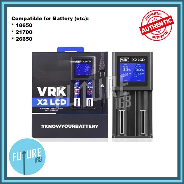 Gambar PREMIUM (READY) terjamin VRK X2 X4 LC Battery Charger 2/4 Slot Fast Charging By VRK Cas Baterai terlaris - VRK LCD X2 dari lapakbajulebaran undefined Tokopedia