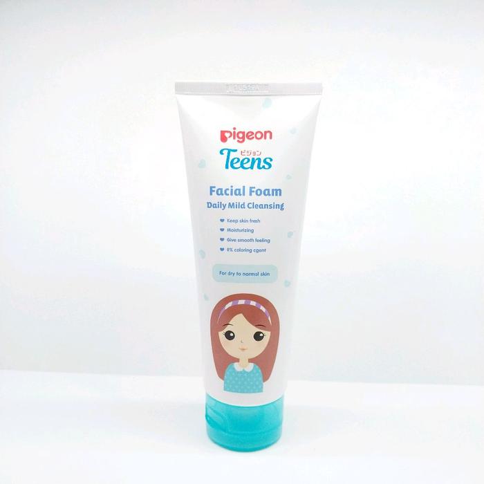Gambar PIGEON TEENS FACIAL FOAM 100 Gr DEEP CLEANSING AND OIL CONTROL | DAILY MILK CLEANSING | ACNE CARE Membersihkan Wajah Remaja Kotoran Berminyak - DAILY MILD CLEANSING dari BELANJA CANTIQ_NEW undefined Tokopedia
