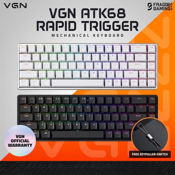 Gambar VGN VXE ATK68 / ATK-68 Hall Effect 65% Keyboard Rapid Trigger ATK 68 dari FRAG GAMING STORE undefined Tokopedia