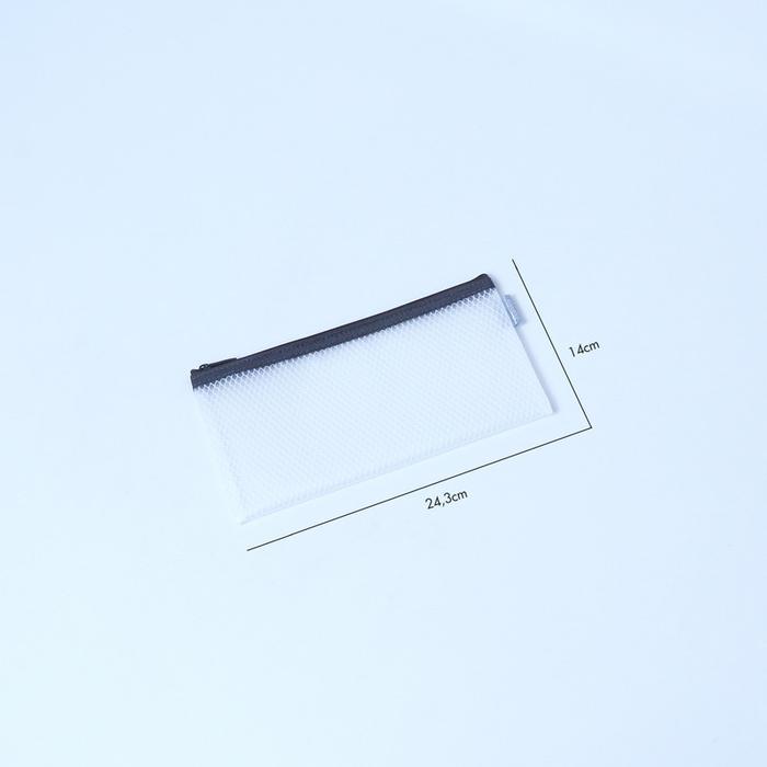 Gambar Bantex Zip Bag Pouch Jaring Ukuran Bill / Cheque Bahan EVA Ritsleting BF2100 - Black dari Bantex Indonesia Kab. Bogor Tokopedia