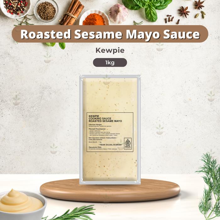 Gambar Kewpie Cooking Sauce Mentai Mayo Cheese Mayo Tartar Sauce Roasted Sesame Mayo 1 Kg - Saus Mentai Saus Tar Tar - Roasted Sesame Mayo 1 Kg dari Alora Essential undefined Tokopedia