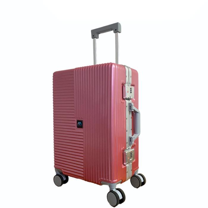 Gambar Koper 24 INCH - Luxery Luggage PREMIUM Polycarbonate 306, Extra TSA Lock , Waterproof, Anti pecah dan Tahan Banting - Koper Bagasi COD - ROSE GOLD dari MANDIRI TAS undefined Tokopedia