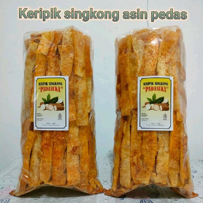 Gambar Kripik singkong asin pedas dari Padasuka lembang_NEW undefined Tokopedia