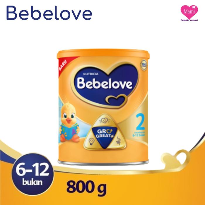 Gambar Bebelove 2 800g Kaleng Susu Bubuk Formula Bayi Usia 6-12 Bulan Baby Lactogrow dari Lapak Mami Ku undefined Tokopedia