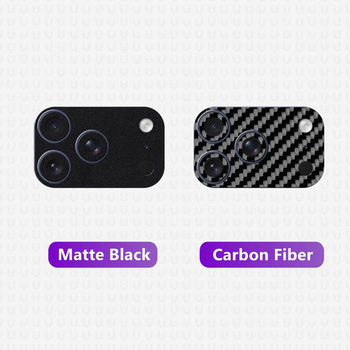 Gambar Camera Lens Protector Compatible For iPhone 17 Pro Max / 17 Pro / 17 / iPhone Air Exacoat - Carbon Fiber Black, iPhone 17 Pro dari unomax undefined Tokopedia