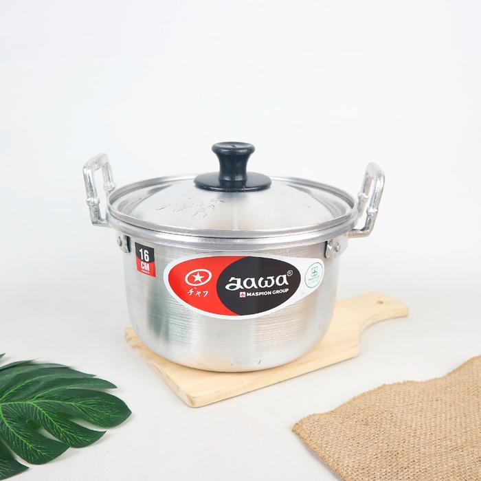 Gambar Maspion Panci Rebus TL 16 18 20 22 cm / Panci Aluminium Serbaguna -  Kitchenware  MHS - 16CM dari Maspion Home Store undefined Tokopedia
