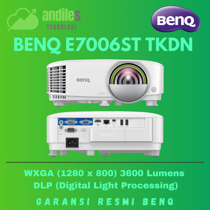 Gambar BENQ Smart Projector E7006ST 3600 ANSI LUMENS WXGA Android - Proyektor TKDN BENQ - Proyektor 3600 ANSI - Garansi Resmi dari ANDILES undefined Tokopedia