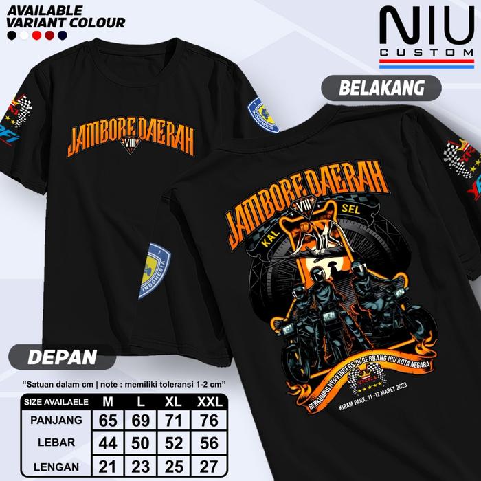 Gambar Kaos Jamda Kalsel / Kaos Rx-king Jambore Daerah Kalimantan selatan - Hitam, M dari Meika Stoored undefined Tokopedia