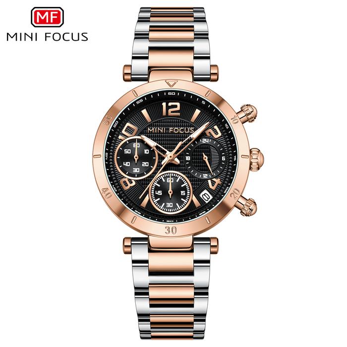 Gambar Jam Tangan Wanita Mini Focus Refinement And Elegant Chronograph Original Anti Air - RG dari On Time Indonesia_NEW Kota Administrasi Jakarta Utara Tokopedia