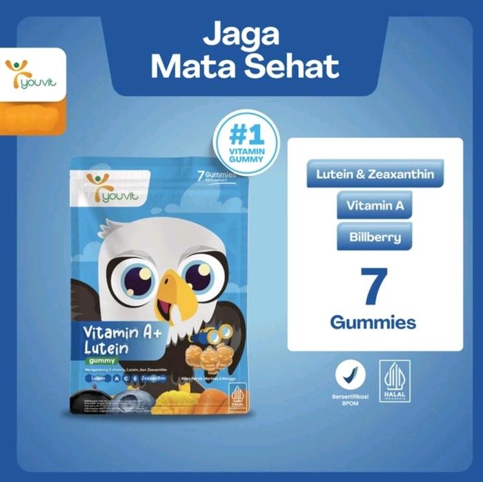 Gambar YOUVIT Vitamin A+ Lutein 1 sachet dari cuci gudangku_NEW undefined Tokopedia
