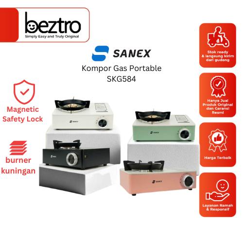 Gambar Sanex SKG-584 – Kompor Gas Portable 1 Tungku Api Blue Blaze SKG584 dari BEZTRO undefined Tokopedia