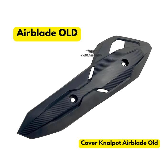 Gambar Cover Tutup Tameng Knalpot Airblade Carbon Vario 125/150 Model OLD - Knalpot Airblade OLD dari JOJU VARIASI 99 undefined Tokopedia