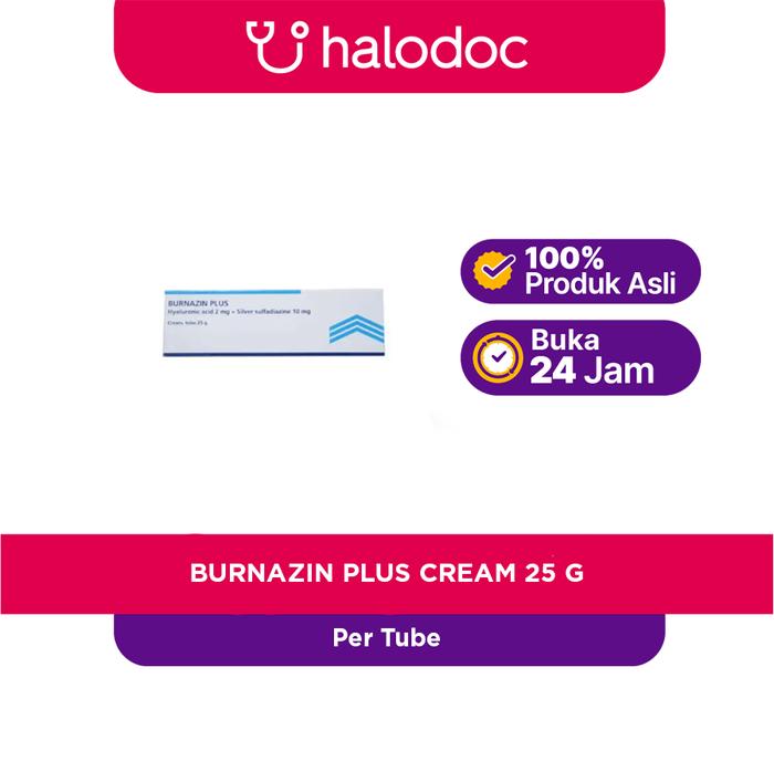 Gambar Burnazin Plus Cream 25 g Kecantikan Tubuh dari Halodoc_NEW undefined Tokopedia
