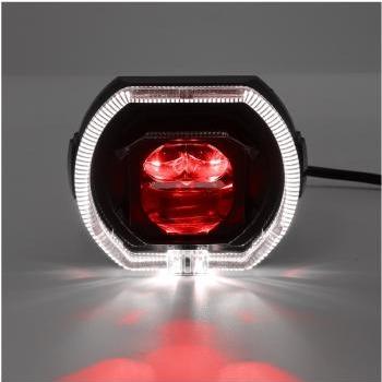 Gambar [HARGA SATUAN] MT-STAR - PD03 LASER PROJIE BILED MATRIX LASER 4.5 INCH BLUE LENS BODY BLACK TURBO FAN COOLING - PUTIH PUTIH SHROUD PUTIH DEVIL MERAH, LASER PUTIH dari MTSTAR INDONESIA Kota Administrasi Jakarta Barat Tokopedia
