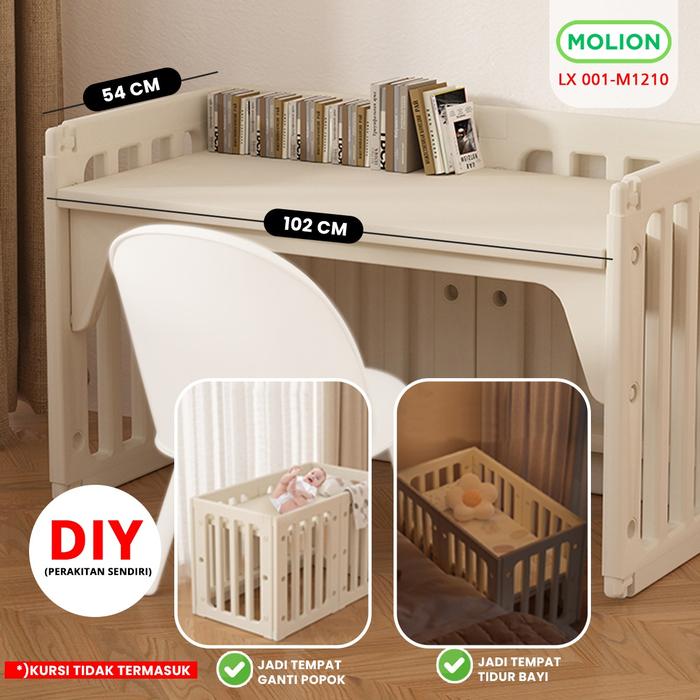 Gambar SPEEDS Pagar Bayi Pagar Bermain Anak Kids Playfence Set Pagar Mainan Portable Kuda 001-M1203 - 1209 PUTIH 6+1-S dari Calary Toys undefined Tokopedia