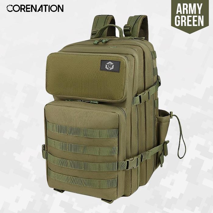 Gambar CoreNation Tactical Modular Backpack - TACTICAL GREEN dari CoreNation Active undefined Tokopedia
