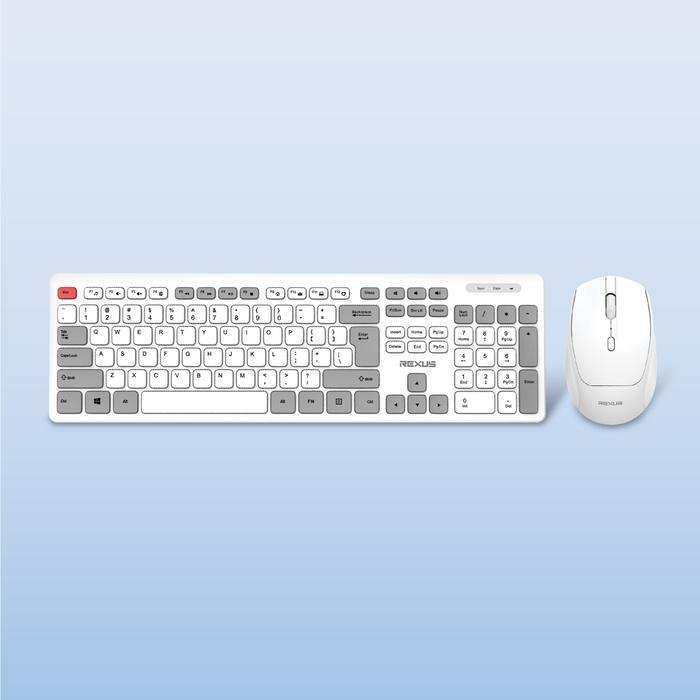 Rexus KM8 | KM-8 V2 Wireless Keyboard and Mouse Combo | Bundling