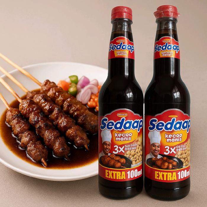 Gambar Kecap Manis Sedap 600 ML Extra 100 ML  Botol Sauce Masakan Ayam Kuning Kedelai Saos Instan Bahan dari Subur Sedulur Sembako undefined Tokopedia