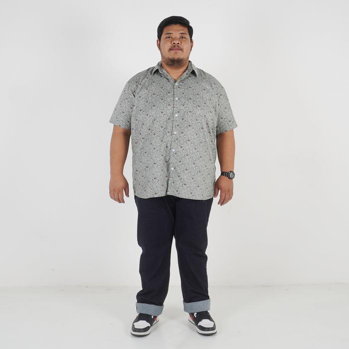 Gambar KEMEJA PENDEK HIGHEST BIGSIZE JUMBO 2XL 3XL 4XL 5XL 6XL 7XL  ALL VARIAN 3 Baju Kantor Kerja - HKP70, 2XL dari highestworld undefined Tokopedia