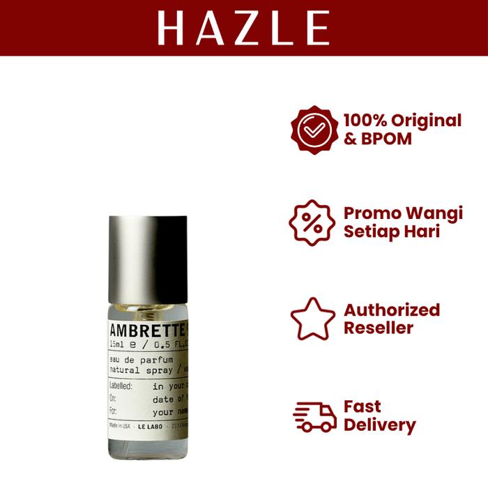 香水(ユニセックス) LELABO AMBRETTE9 15ml 香水(ユニセックス) LELABO