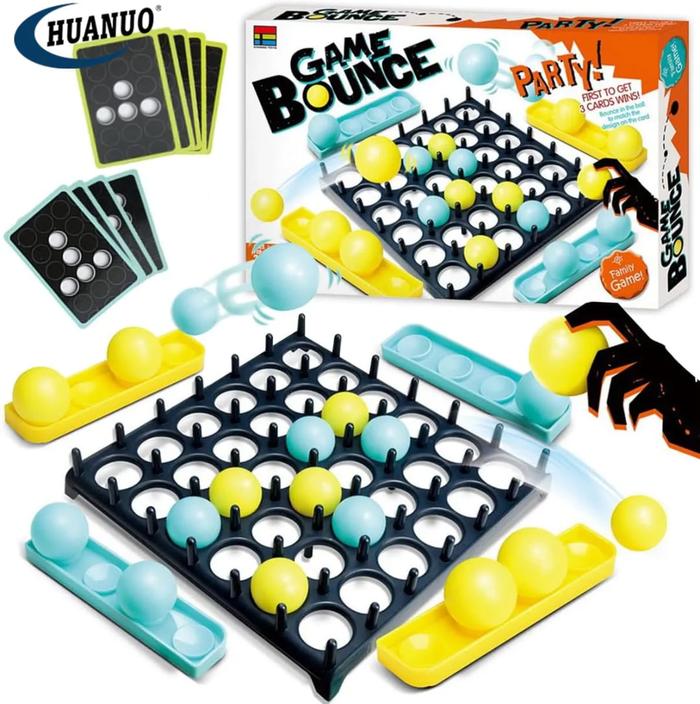 Gambar Mainan Edukasi Board Game Bola Pantul Interaktif Connect Four Game Bouncing Ball untuk Anak Dewasa 9 Kartu Tantangan 8 Bola Kotak Permainan 2-4 Pemain Bounce Off Game Kompetisi Head To Head dari jayshop82 undefined Tokopedia