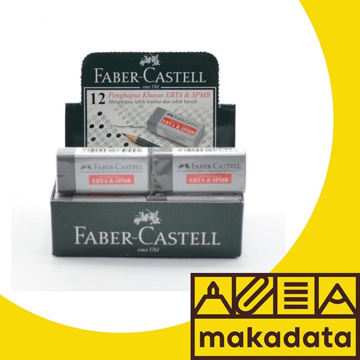 Gambar STIP / PENGHAPUS FABER CASTELL KECIL HITAM EBTA SPMB (3 PCS)MURAH dari Toko Alat Tulis Makadata undefined Tokopedia