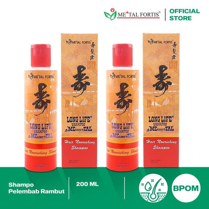 Gambar METAL FORTIS Shampo Metal COMBO 2 Pcs 200 ML Hair Nourishing Shampoo Penumbuh Rambut CMB02-MET Membersihkan Sampo Conditioner Haircare Memanjangkan Pemanjang * - 200 ML dari TOKO BU CICI 2 undefined Tokopedia