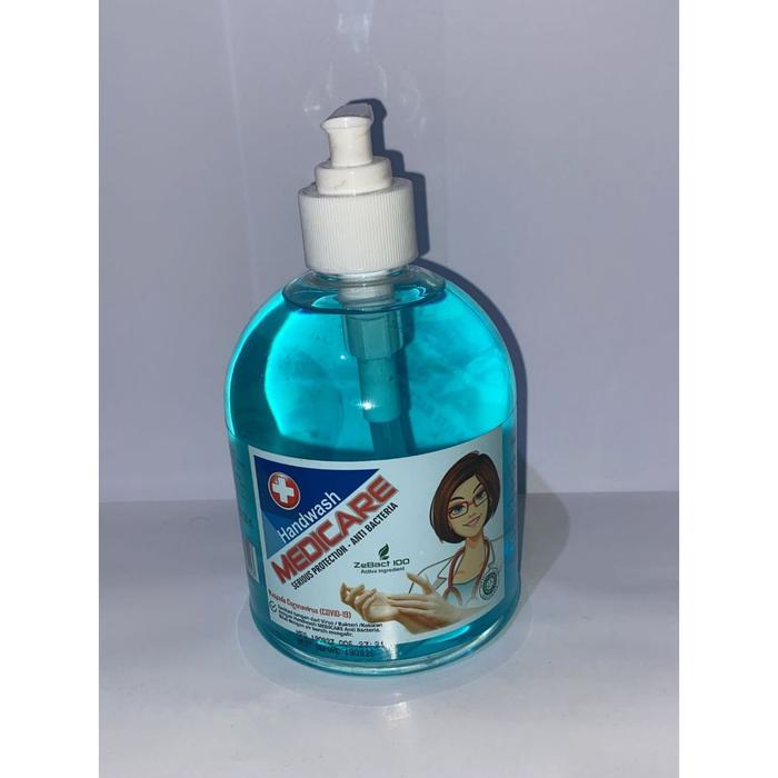 Gambar MEDICARE HAND WASH BOTOL 500ML / SABUN CUCI TANGAN BOTOL 500ML MEDICARE - BLUE dari hsnolshop_NEW undefined Tokopedia