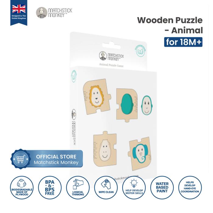 Gambar Matchstick Monkey Playtime Puzzle & Matching Game Puzzle - Mainan Anak dari PT SHAMPO SUNSIL TERRBARU undefined Tokopedia