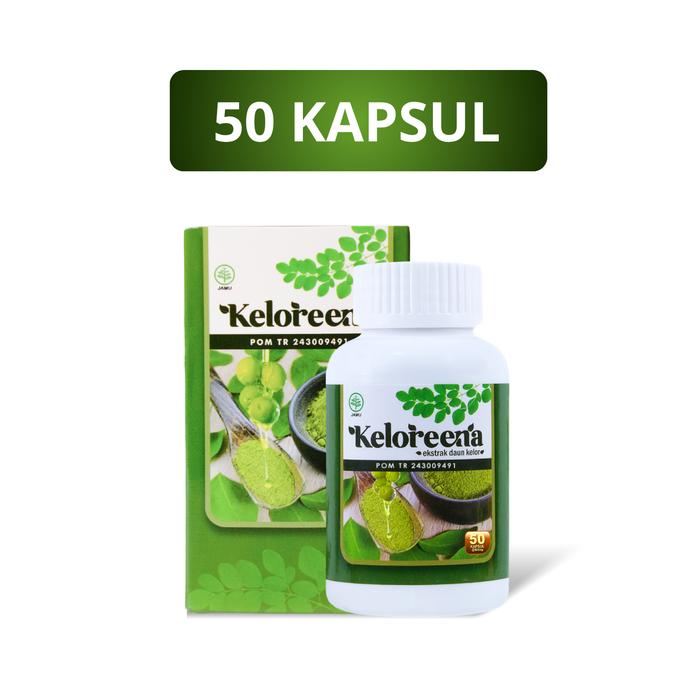 Gambar Keloreena Herbal Kencing Terus Menerus Sering Buang Air Kecil Beser Infeksi Saluran Kemih Sering Pipis 60 Kapsul Aman BPOM dan Halal - 50 KAPSUL KELOREENA dari Majapahit Herbal undefined Tokopedia