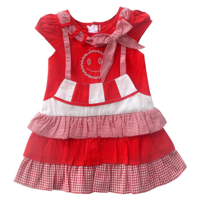 Gambar Two Mix Dress anak perempuan Fashion Termurah Y857 Baju - Red, Int:4 yrs dari Two mix undefined Tokopedia