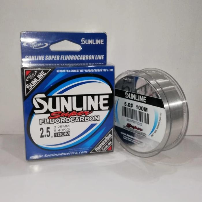 Gambar CATWAY SUNLINE SUPER FLUOROCARBON 100M BESTQUALITY - 0.40 mm dari FISHING GRUP undefined Tokopedia