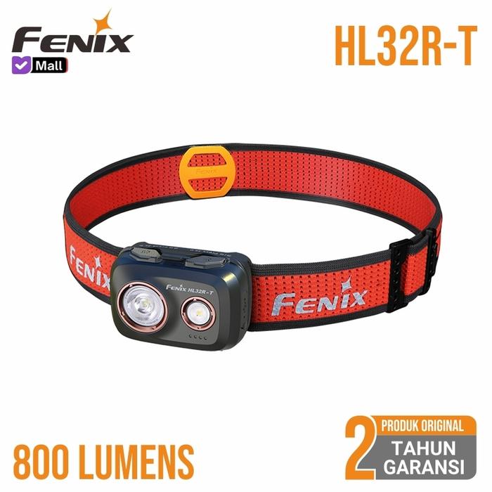 Gambar Fenix Senter Kepala Led HL32R-T Rechargeable Trail Running Headlamp Terang 800 Lumens - Black dari Fenixlight Indonesia undefined Tokopedia